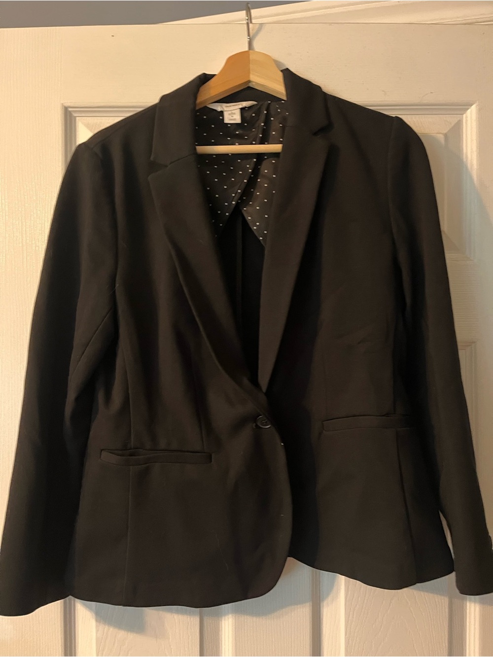 Old Navy Black Single-Button Women's Blazer